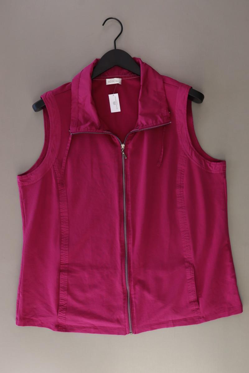 Bonita Regular Weste Gr. XL lila aus Baumwolle