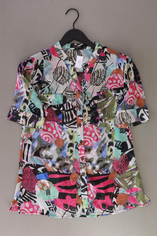 FABIANI Kurzarmbluse Gr. 40 mehrfarbig aus Polyester