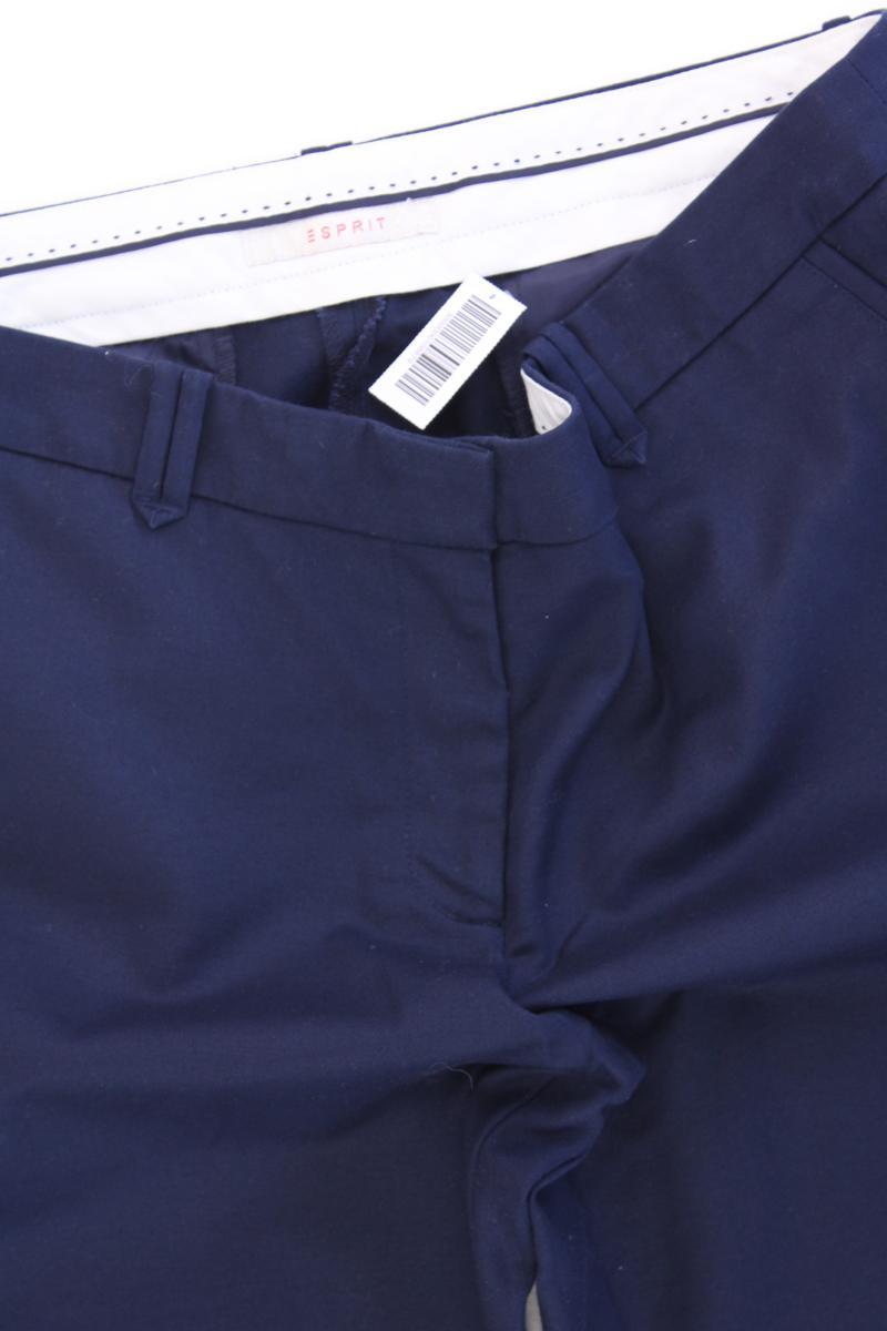Esprit Stoffhose Gr. 40/L32 blau aus Baumwolle