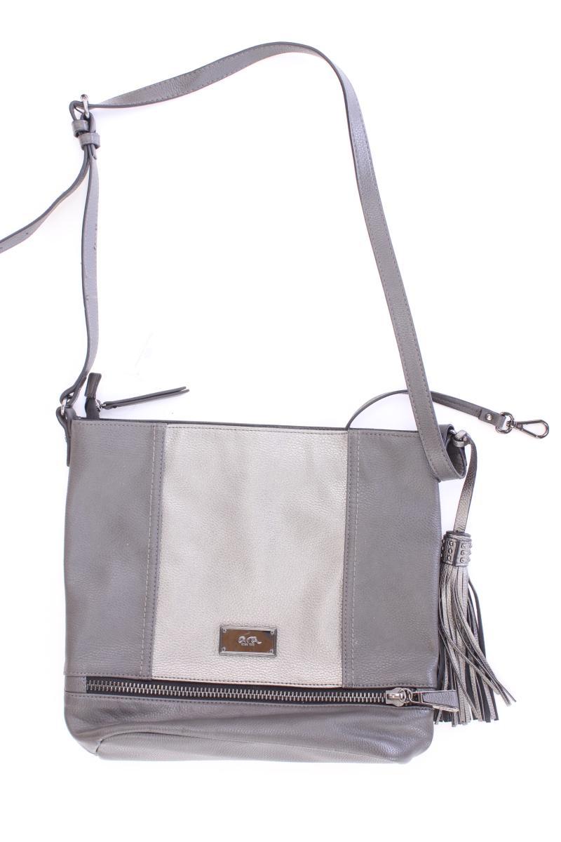 ara Schultertasche grau aus Kunstleder