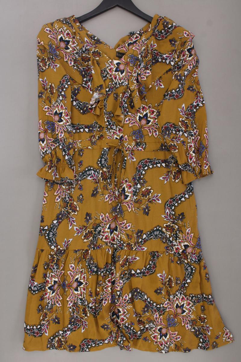 Cocomore Kleid Gr. 36 mit Blumenmuster neu mit Etikett 3/4 Ärmel gelb