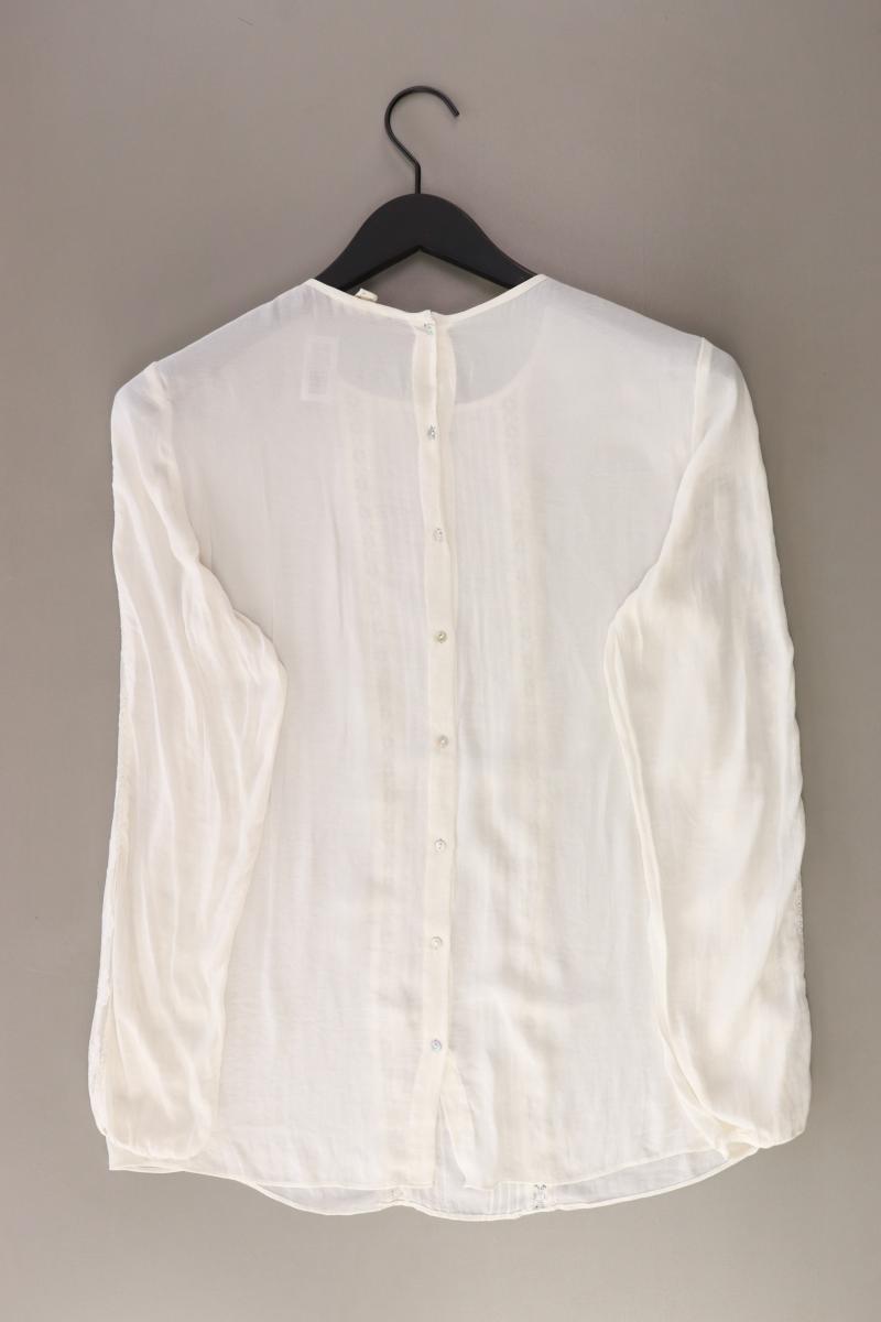 Esprit Langarmbluse Gr. 36 creme aus Polyester