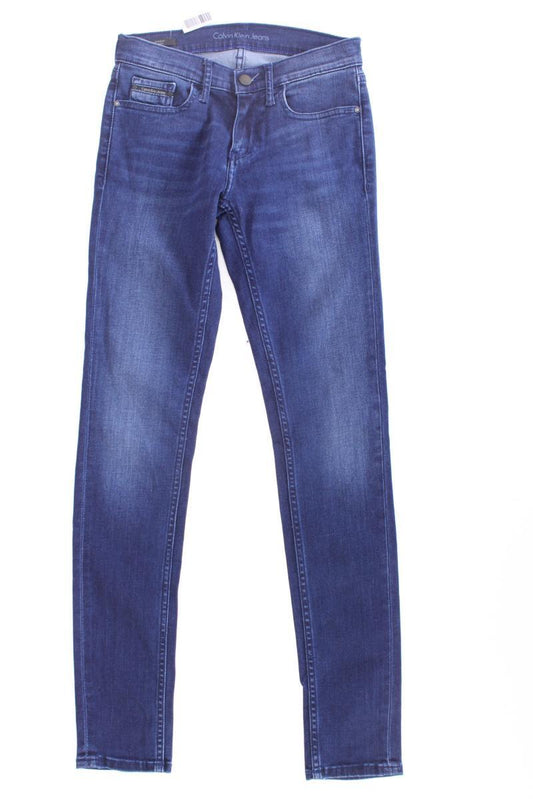 Calvin Klein Skinny Jeans Gr. W26/L32 blau aus Baumwolle