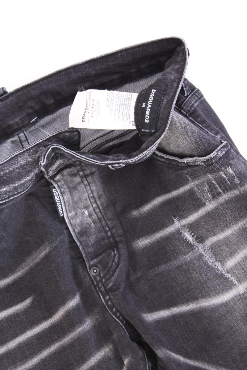 Dsquared2 Straight Jeans für Herren Gr. 50 grau aus Baumwolle