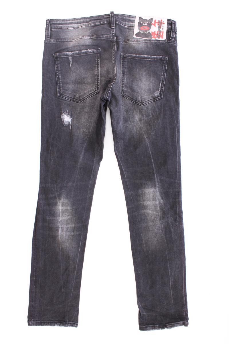 Dsquared2 Straight Jeans für Herren Gr. 50 grau aus Baumwolle