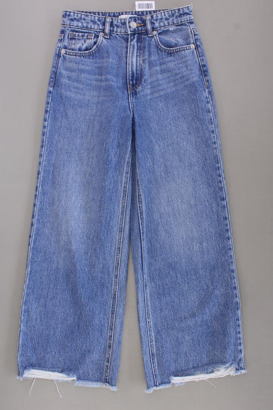 Mango Regular Jeans Gr. XS blau aus Baumwolle