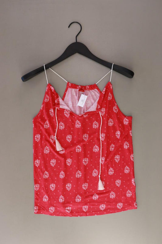 s.Oliver Spaghetti-Top Gr. 36/38 rot aus Viskose