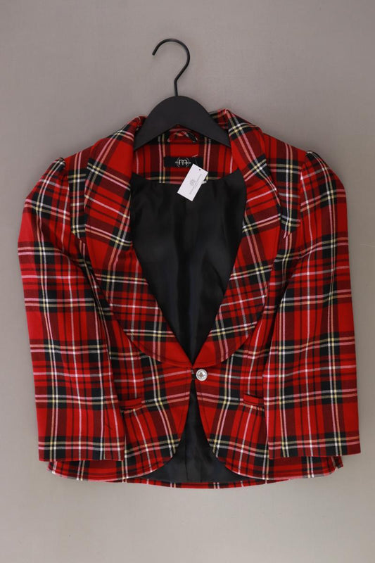 Melrose Regular Blazer Gr. 34 kariert rot
