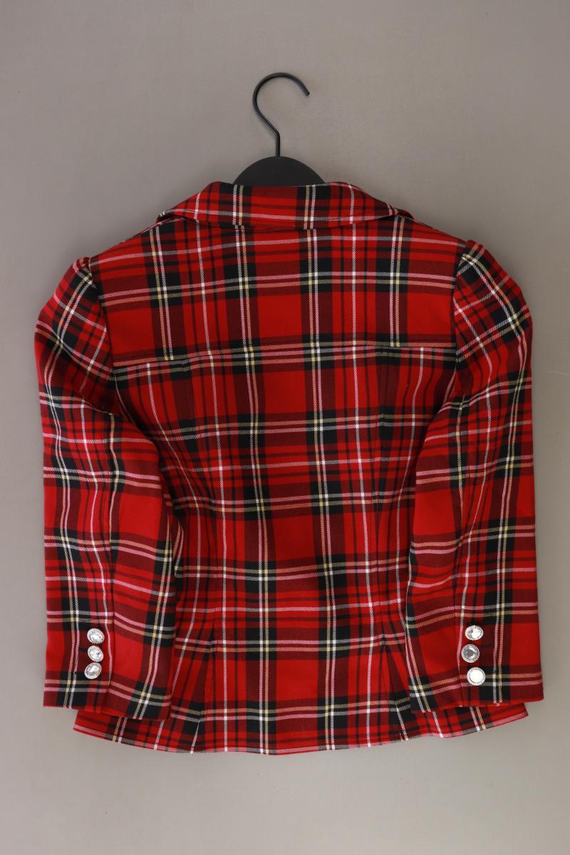 Melrose Regular Blazer Gr. 34 kariert rot