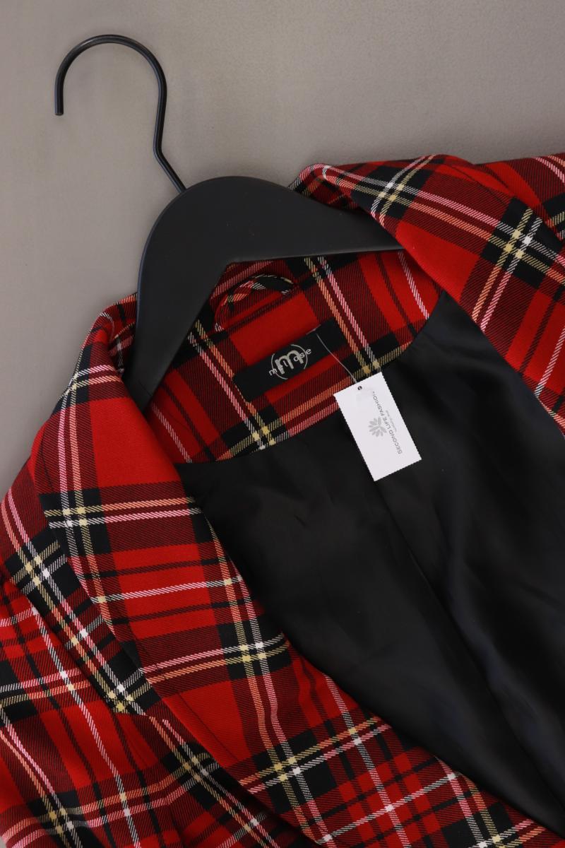 Melrose Regular Blazer Gr. 34 kariert rot