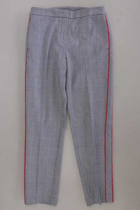 Tommy Hilfiger Stoffhose Gr. 38 hahnentritt grau aus Polyester