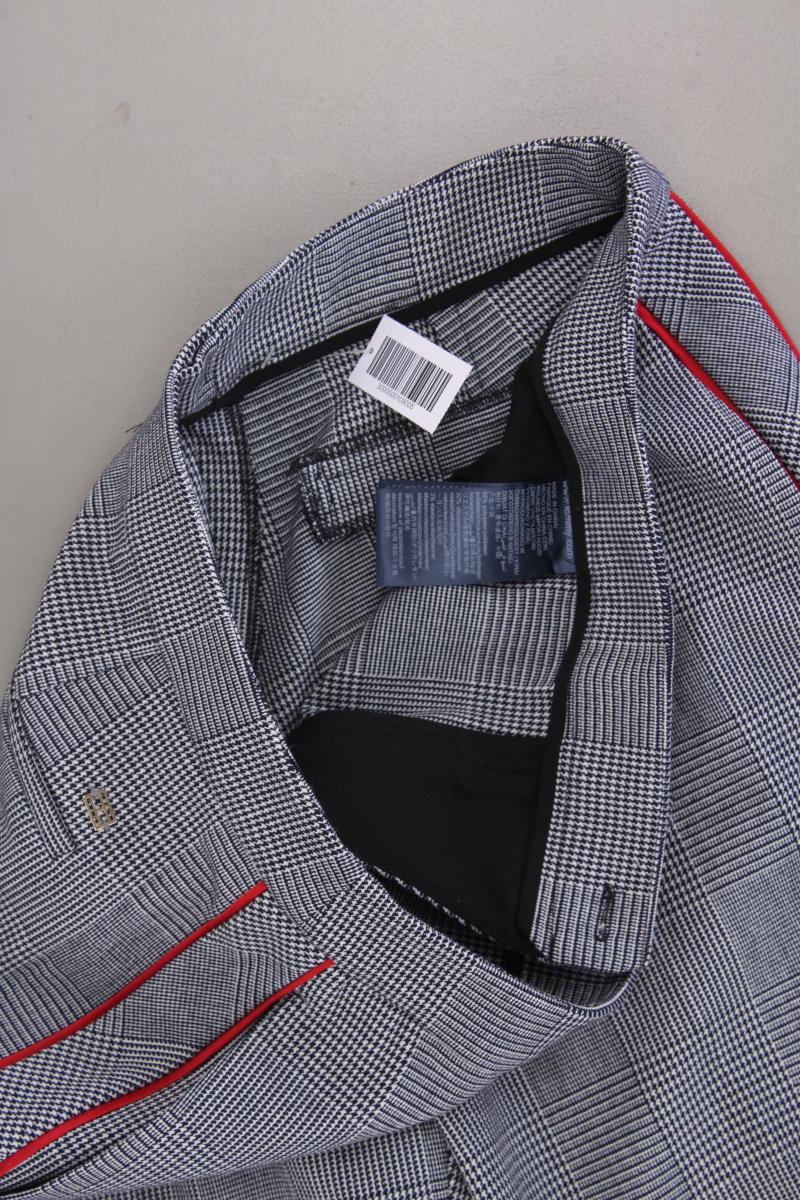 Tommy Hilfiger Stoffhose Gr. 38 hahnentritt grau aus Polyester