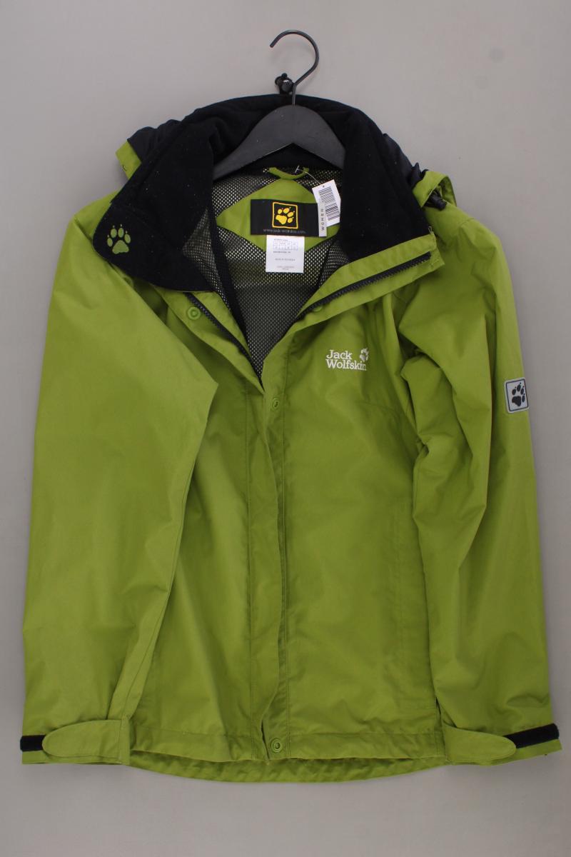 Jack Wolfskin Kapuzenjacke Gr. M grün aus Polyamid