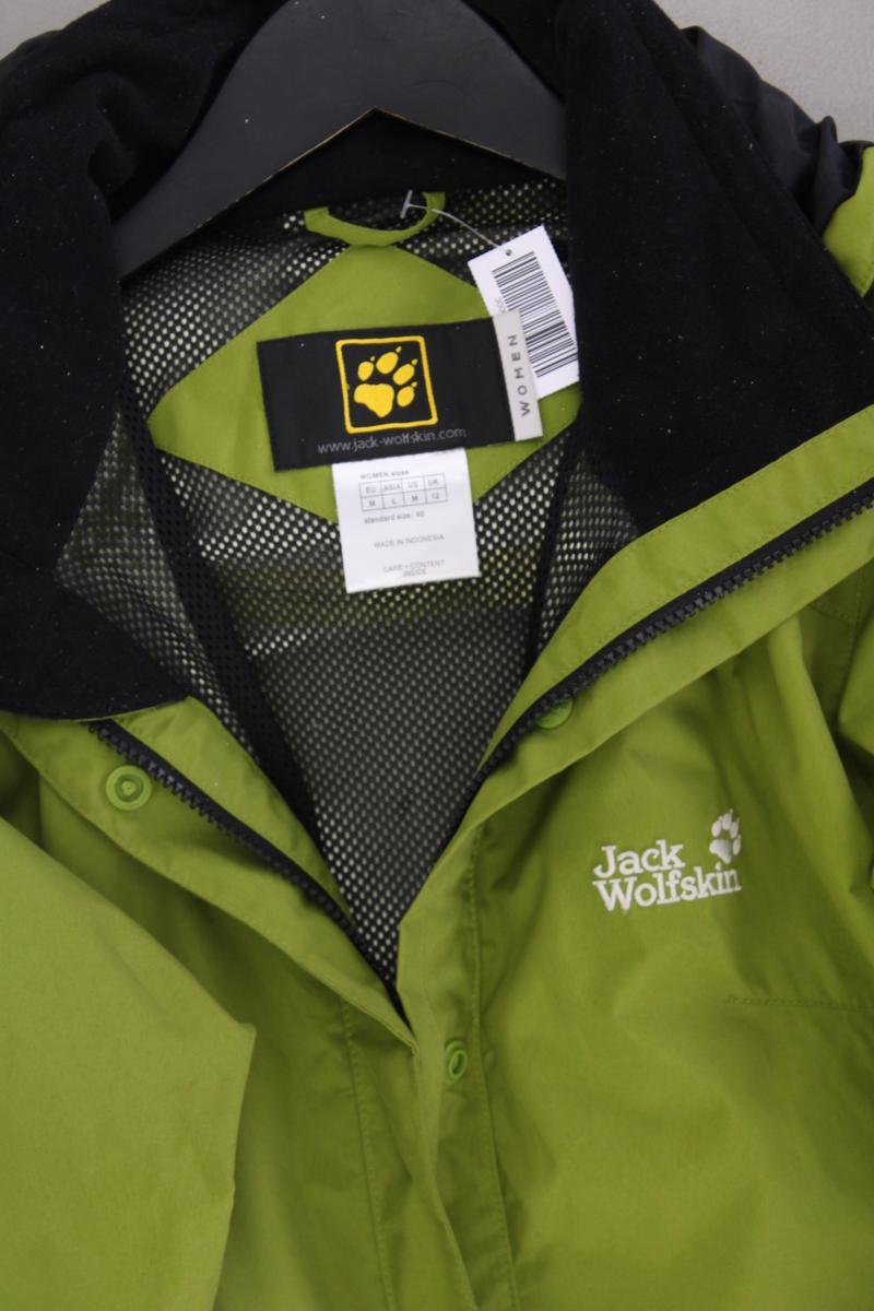 Jack Wolfskin Kapuzenjacke Gr. M grün aus Polyamid