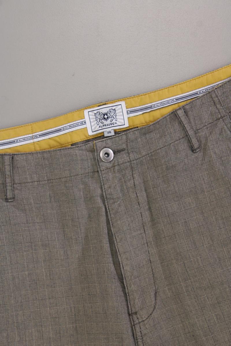 Alprausch Shorts für Herren Gr. W36 braun aus Baumwolle