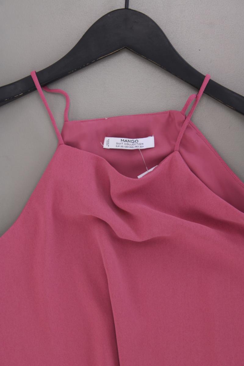 Second Hand Outfit Größe XS mit Mango Spaghetti-Top in Gr. XS und Halskette