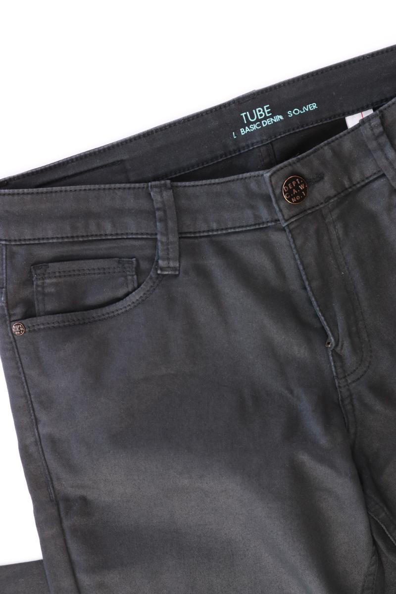 s.Oliver Five-Pocket-Hose Gr. 38/L34 schwarz aus Baumwolle