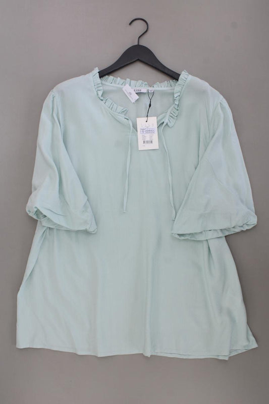 Ciso Oversize-Bluse Gr. 50 neu mit Etikett 3/4 Ärmel blau aus Viskose