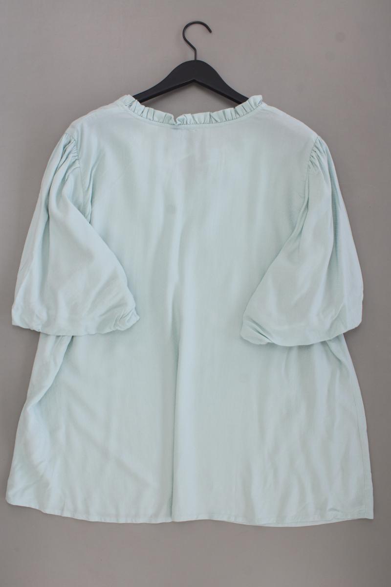 Ciso Oversize-Bluse Gr. 50 neu mit Etikett 3/4 Ärmel blau aus Viskose