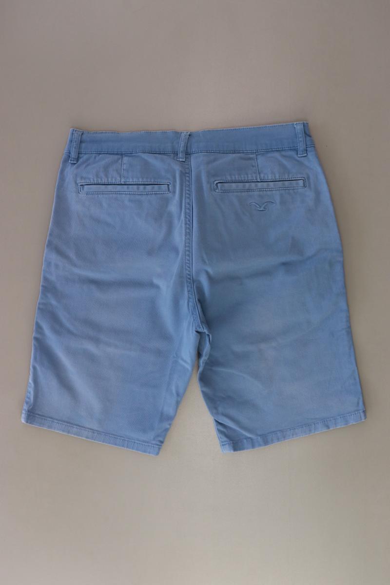 Cleptomanicx Chino Shorts für Herren Gr. W31 blau aus Baumwolle