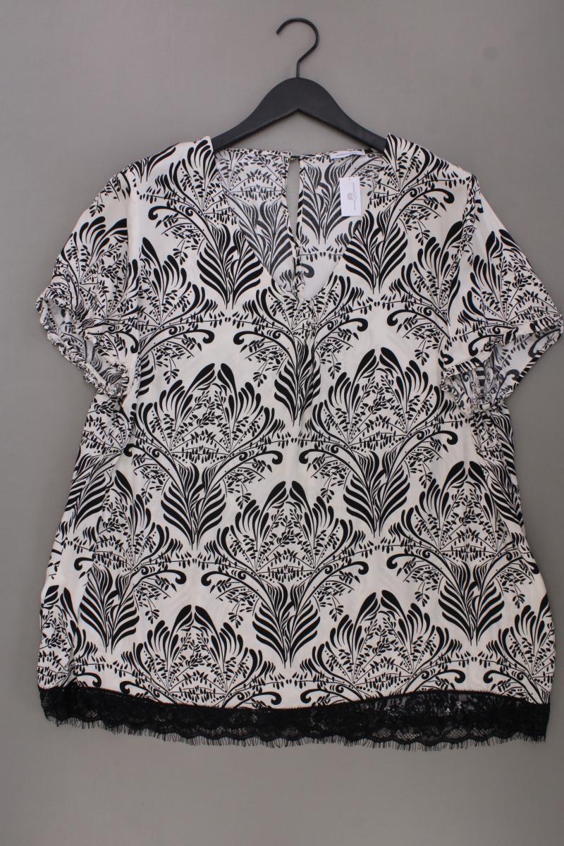 Fiorella Rubino Kurzarmbluse Gr. 50 creme aus Viskose