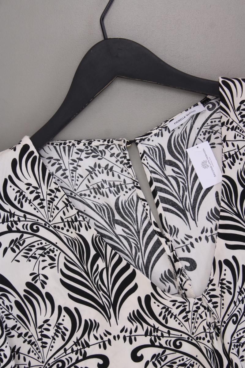 Fiorella Rubino Kurzarmbluse Gr. 50 creme aus Viskose