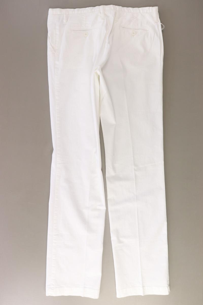 FRED PERRY Stoffhose Gr. IT 44 (M) Neupreis: 120,0€! weiß aus Baumwolle