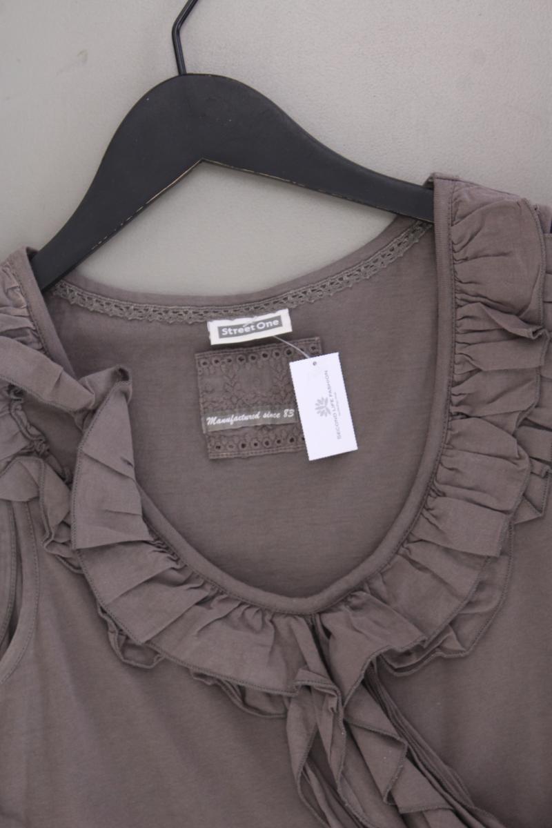 Street One Longtop Gr. 36 grau aus Baumwolle