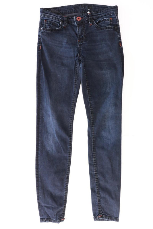 Soccx Skinny Jeans Gr. W26/L30 blau aus Baumwolle