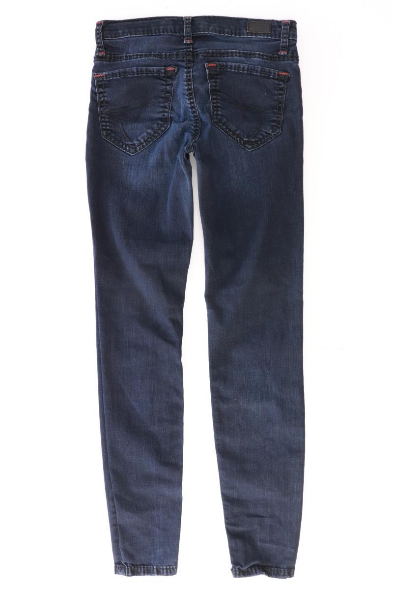 Soccx Skinny Jeans Gr. W26/L30 blau aus Baumwolle