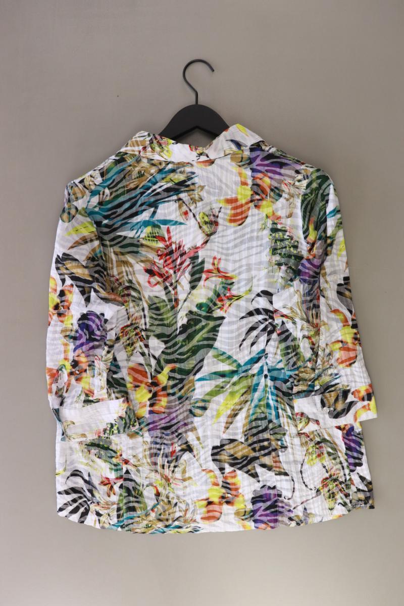Paola Regular Bluse Gr. 42 3/4 Ärmel mehrfarbig aus Polyester