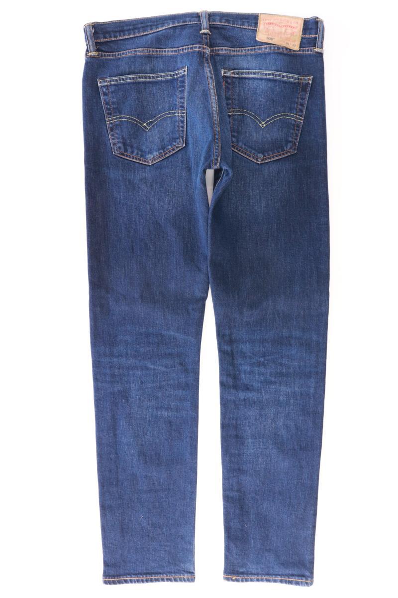 Levi's Straight Jeans für Herren Gr. W31/L32 blau aus Baumwolle