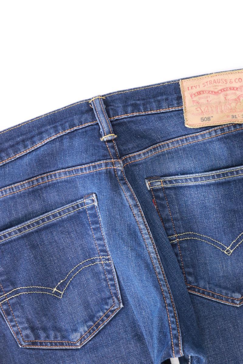 Levi's Straight Jeans für Herren Gr. W31/L32 blau aus Baumwolle