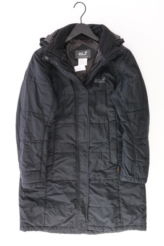 Jack Wolfskin Wintermantel Gr. M schwarz aus Polyester