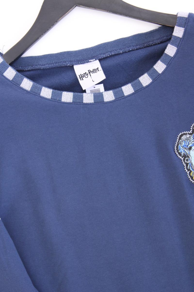 Harry Potter Kleid Gr. L Langarm blau aus Baumwolle