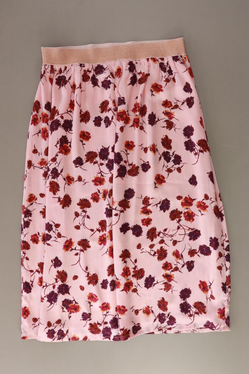 Esprit Stretchrock Gr. 36 mit Blumenmuster rosa aus Polyester
