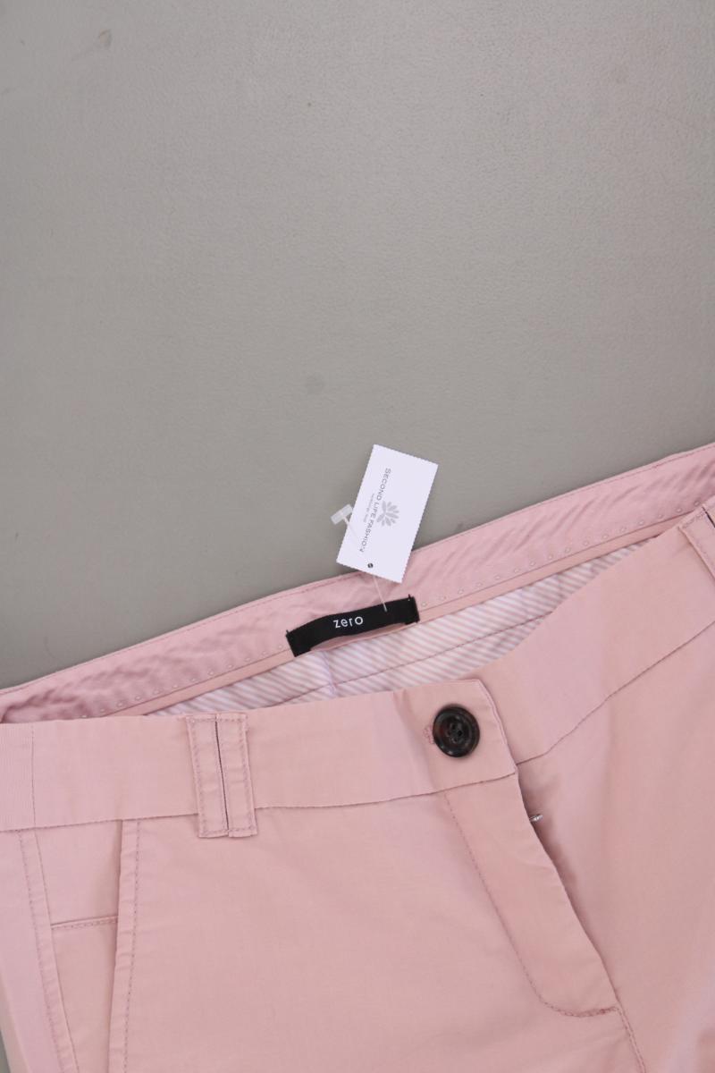 Zero Chinohose Gr. 34 rosa aus Baumwolle