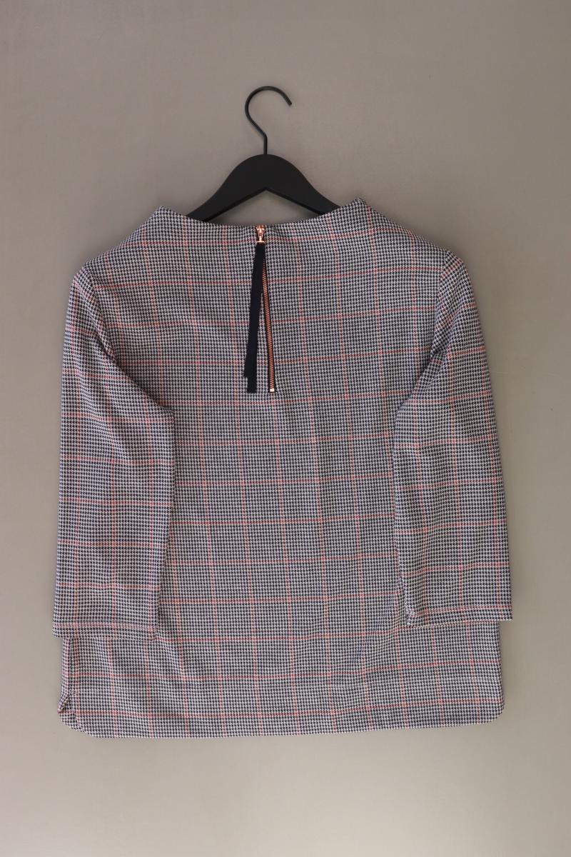 Gerry Weber Feinstrickpullover Gr. 40 hahnentritt grau aus Polyester