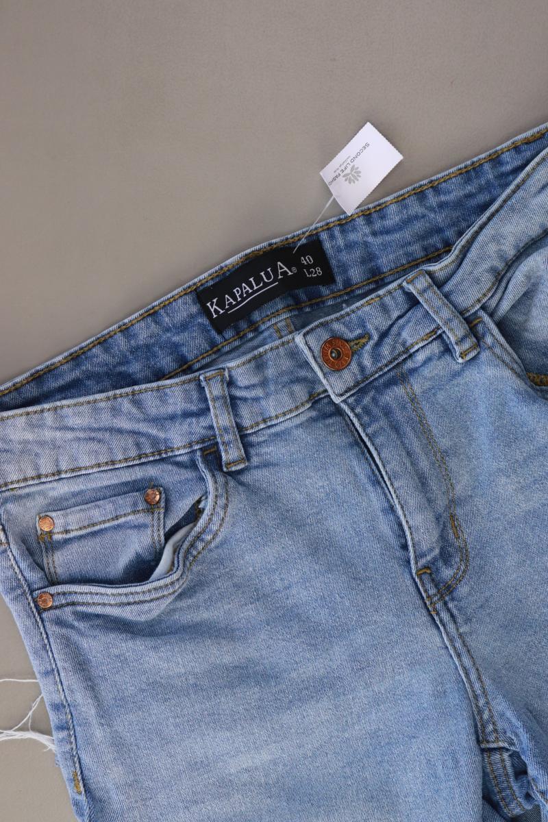 Kapalua Skinny Jeans Gr. 40/L28 blau aus Baumwolle