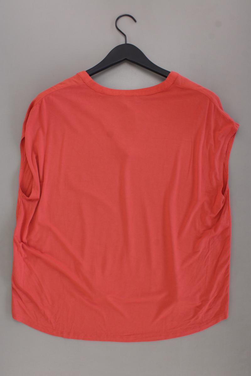 s.Oliver Kurzarmbluse Gr. L orange aus Viskose