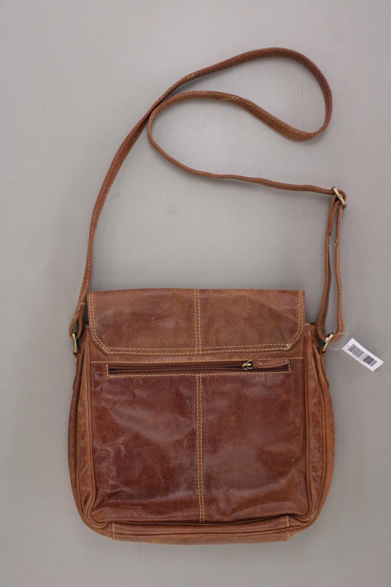 Greenburry Umhängetasche für Herren braun aus Leder