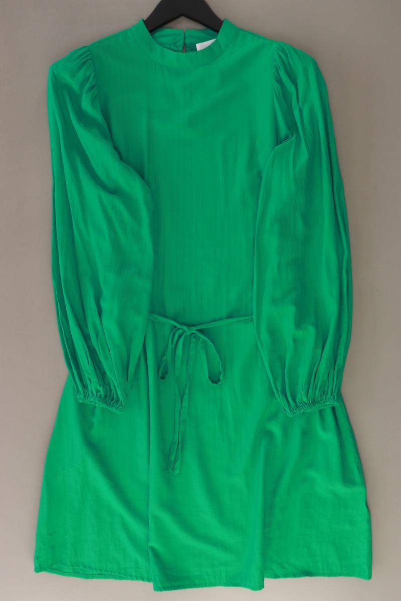 Sisters Point Langarmkleid Gr. S mit Gürtel grün aus Polyester