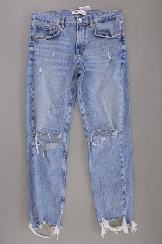 Zara Skinny Jeans Gr. 38 blau