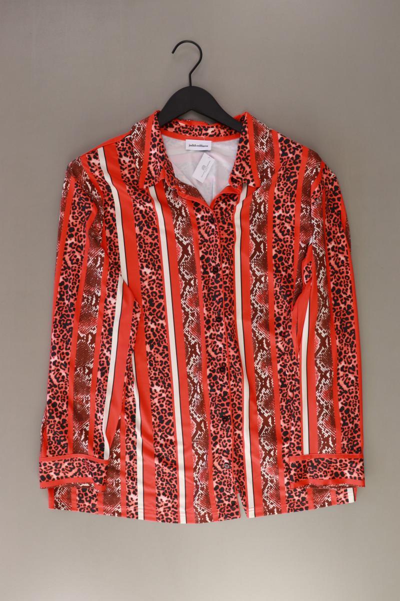 Judith Williams Langarmbluse Gr. 50 gestreift orange aus Polyester