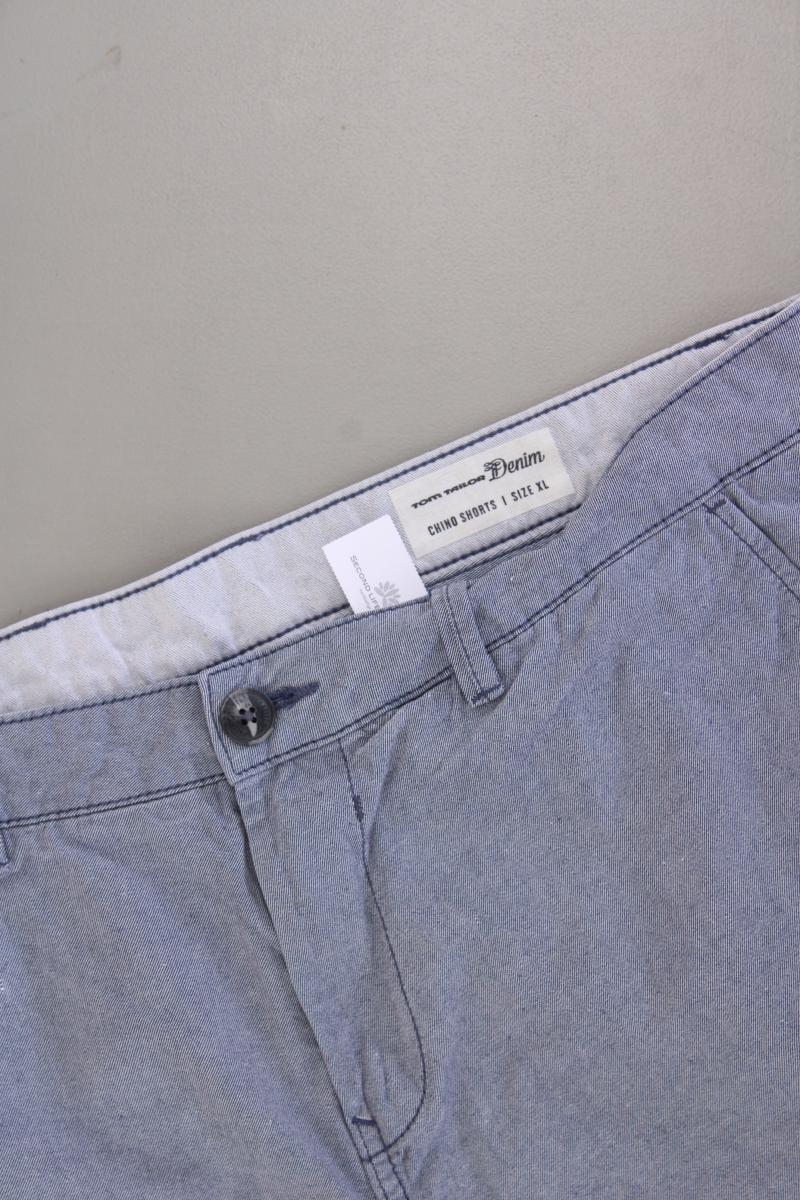 Tom Tailor (Denim) Chino Shorts für Herren Gr. XL grau aus Baumwolle