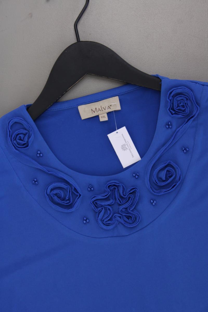 Malva T-Shirt Gr. XXL Kurzarm blau