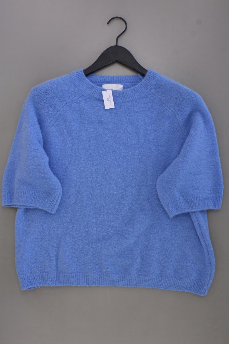 VA Milano Kurzarmpullover Gr. M blau aus Polyacryl