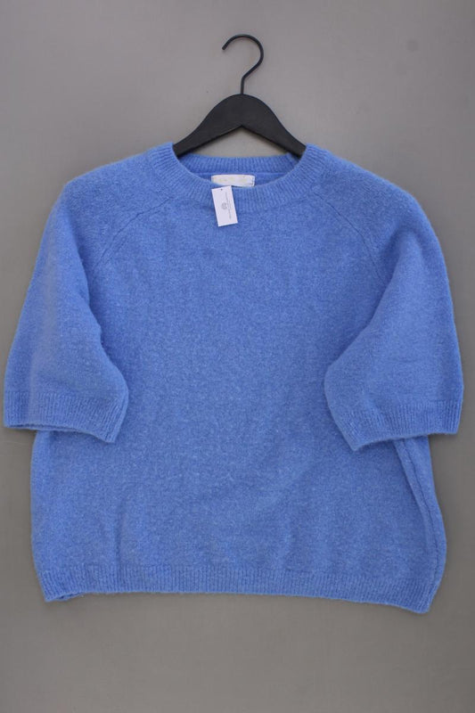 VA Milano Kurzarmpullover Gr. M blau aus Polyacryl