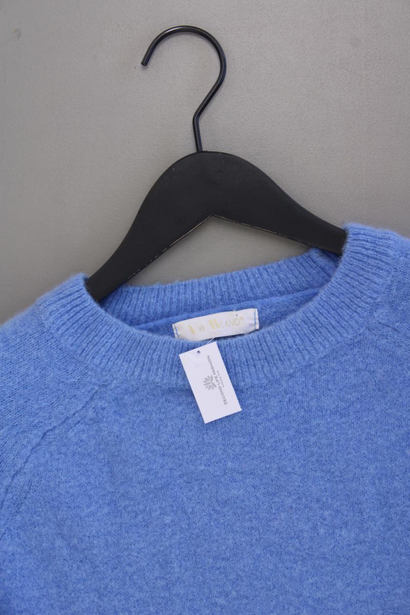 VA Milano Kurzarmpullover Gr. M blau aus Polyacryl