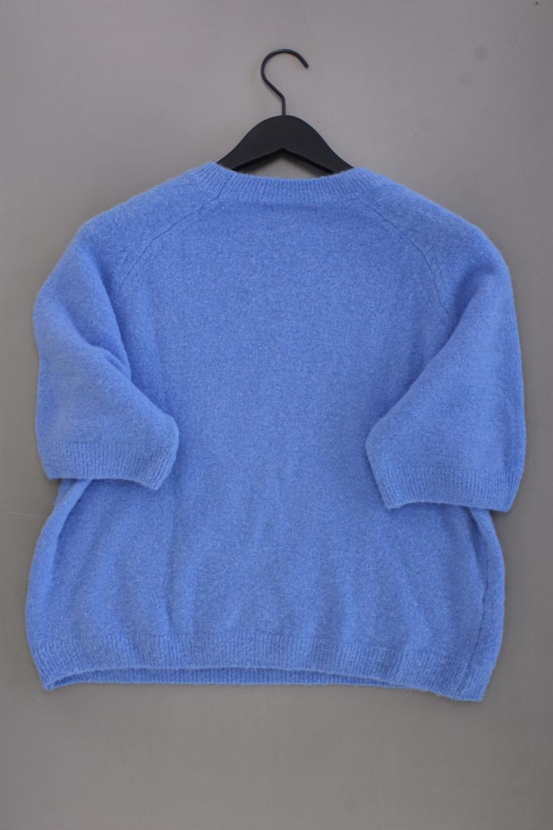 VA Milano Kurzarmpullover Gr. M blau aus Polyacryl